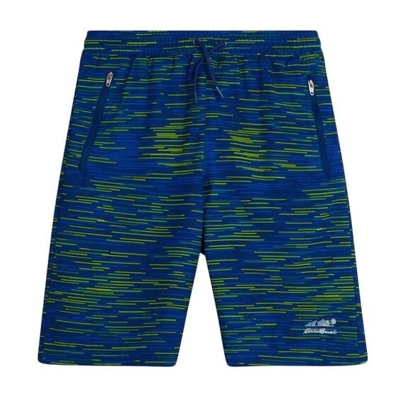 Eddie Bauer Boys Amphib Hybrid Mesh Performance Shorts Blue Size Medium 10-12 - Picture 1 of 8